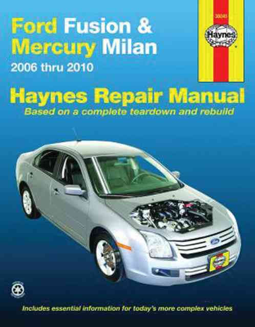 Haynes repair manual ford fusion #7